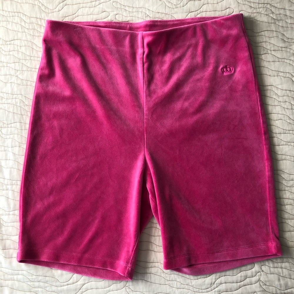 Juicy by Juicy Couture XL Women’s Pink Velvety Lounge Shorts